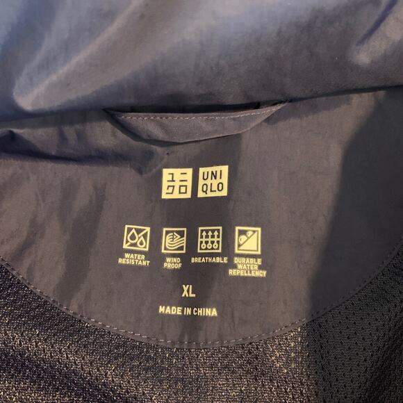 Uniqlo Rain Coat Womens XL Extra Large Riviera Oversized Mesh Lined Windproof - Picture 9 of 13
